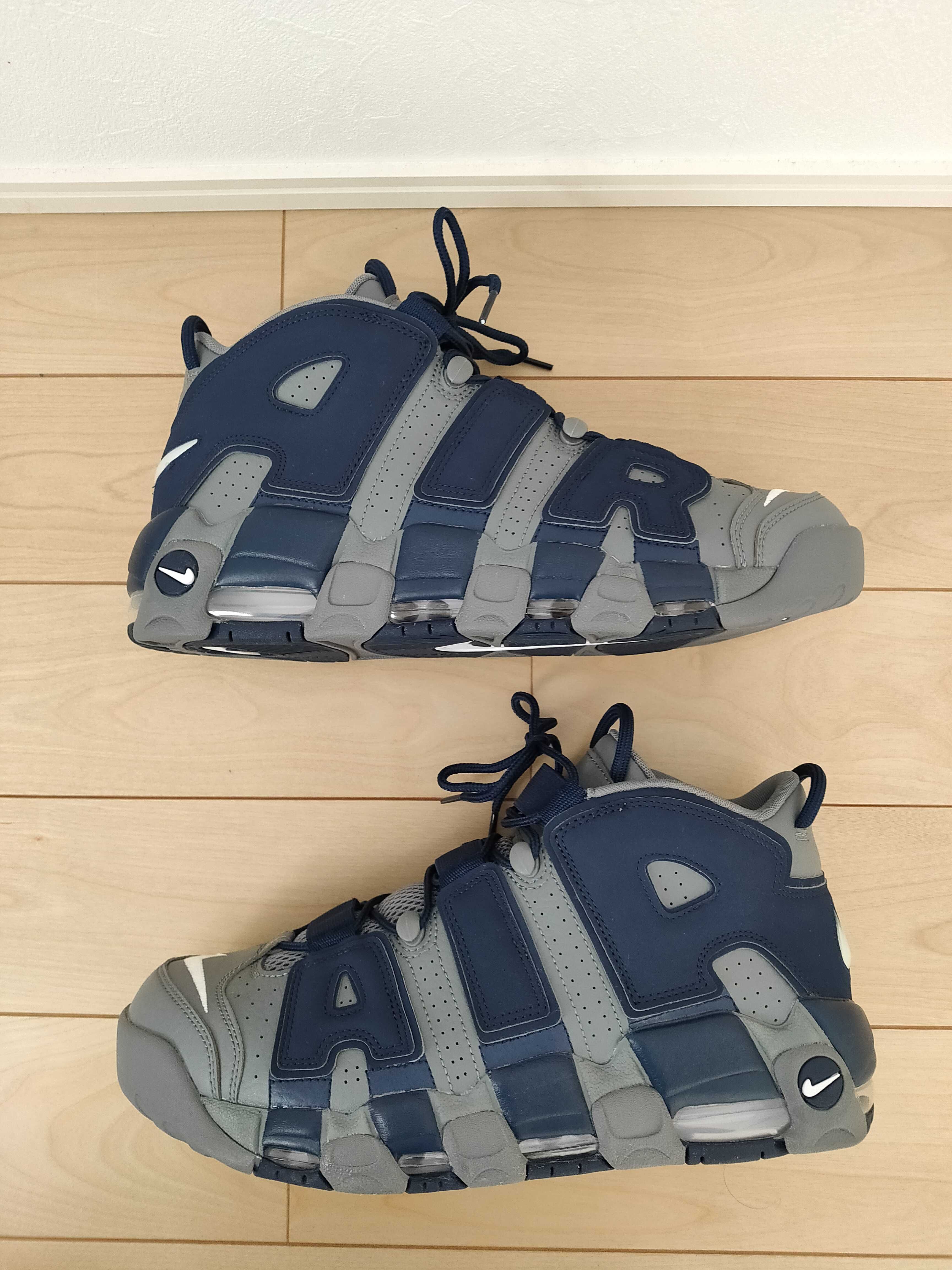 Nike Air More Uptempo '96 "Cool Grey/White/Midnight Navy"