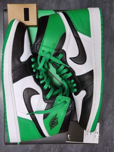 Nike Air Jordan 1 Retro High OG "Celtics/Black and Lucky Green" (2023)