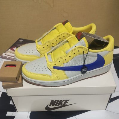 Travis Scott × Nike Women's Air Jordan 1 Retro Low OG "Canary"