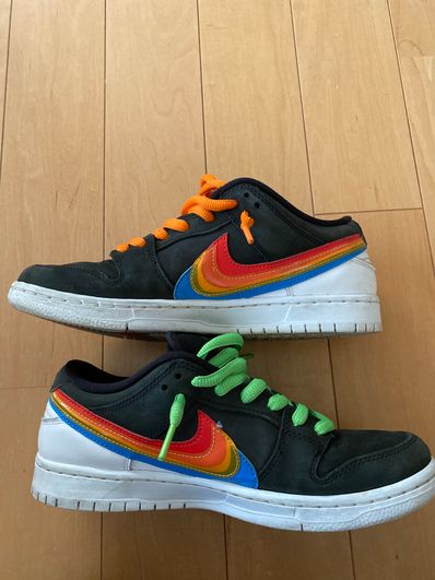 Polaroid × Nike SB Dunk Low Pro QS "Black/White"