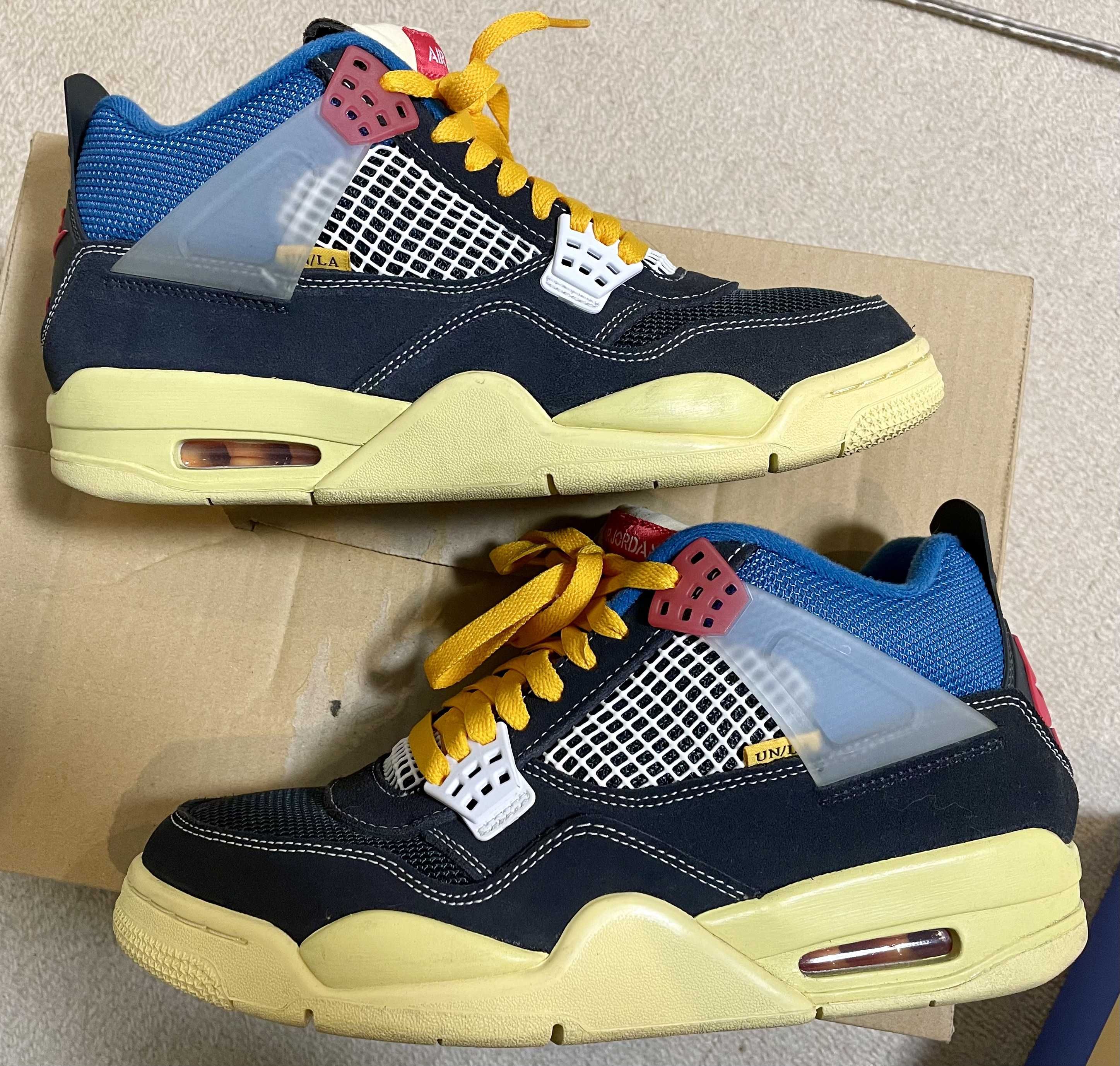 UNION × NIKE AIR JORDAN 4 "OFF NOIR"