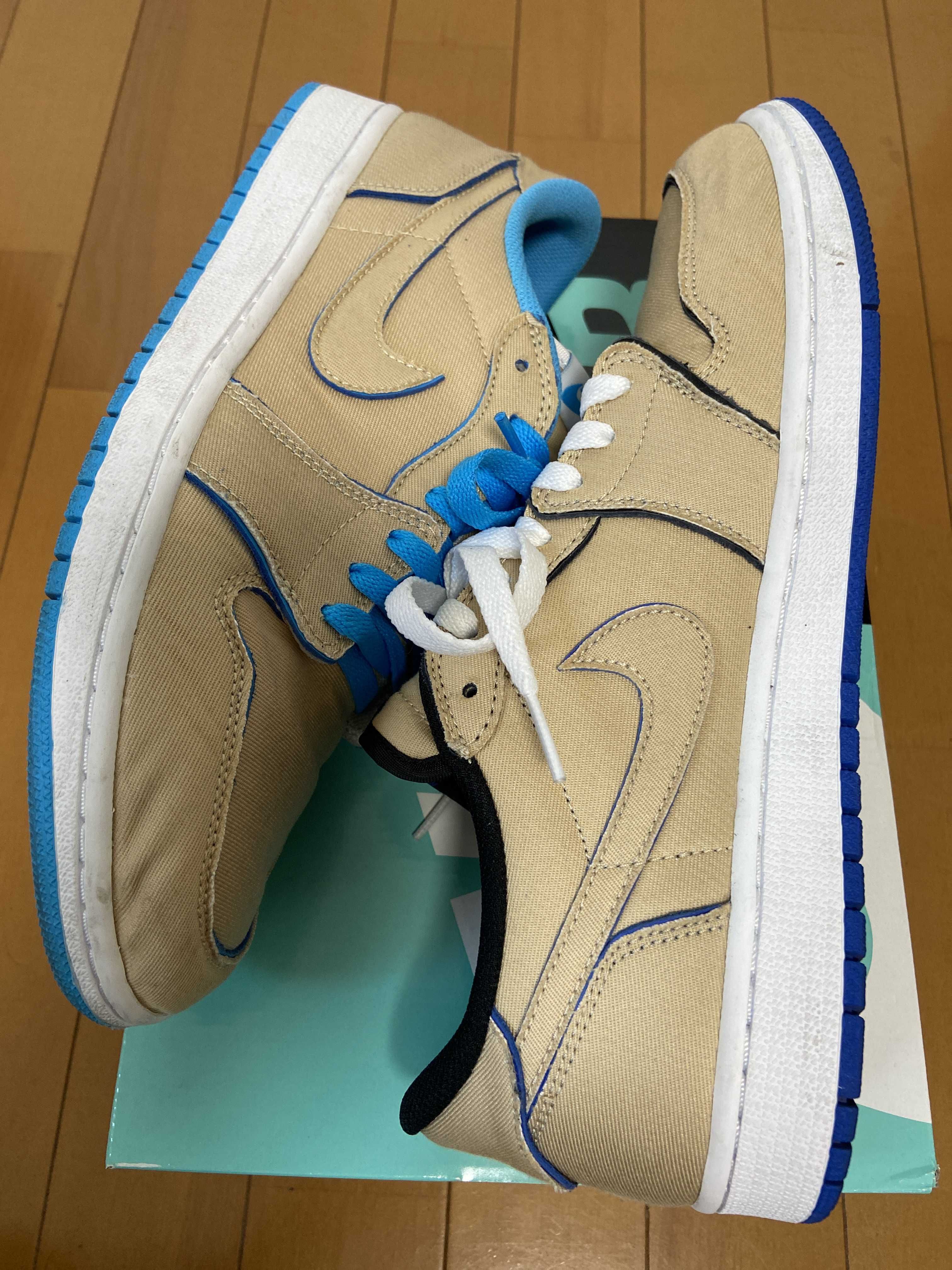 Nike SB Air Jordan 1 Low "Desert Ore/Royal Blue"