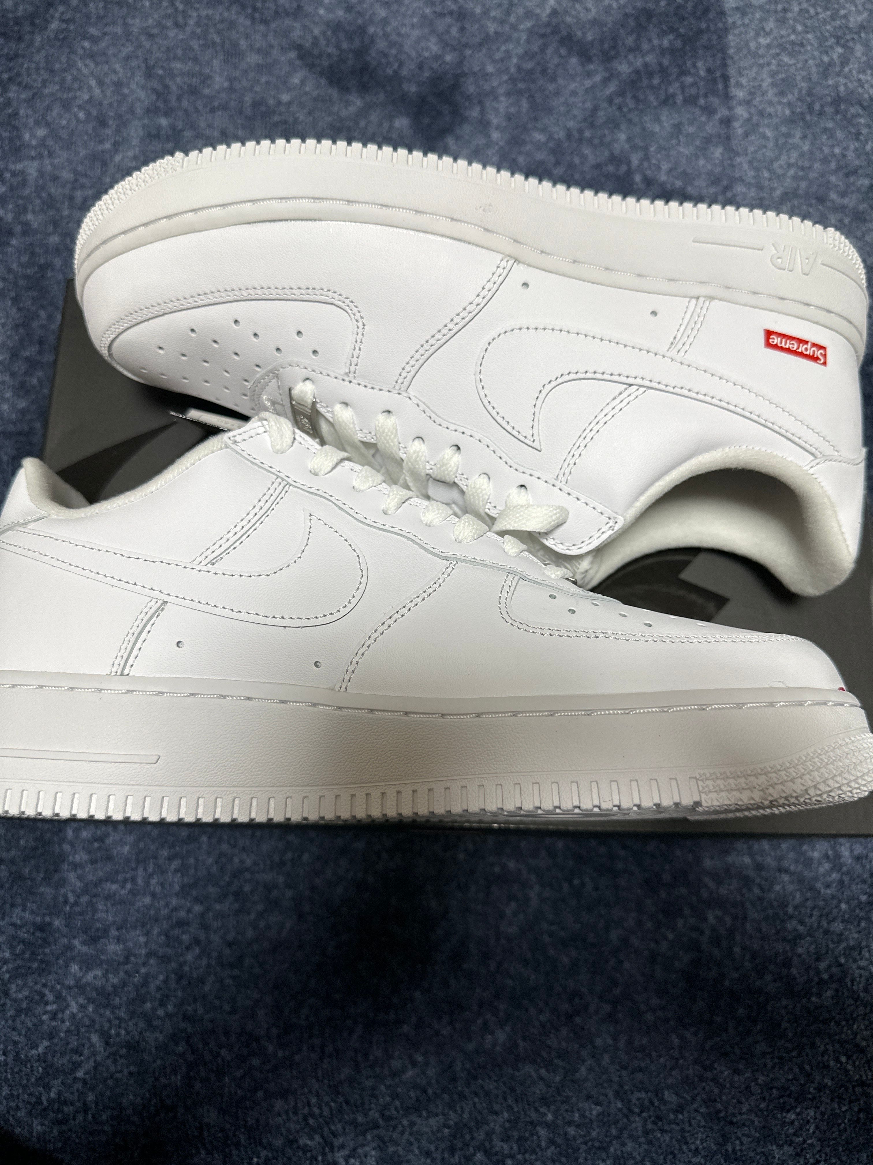 Supreme × Nike Air Force 1 Low "White"
