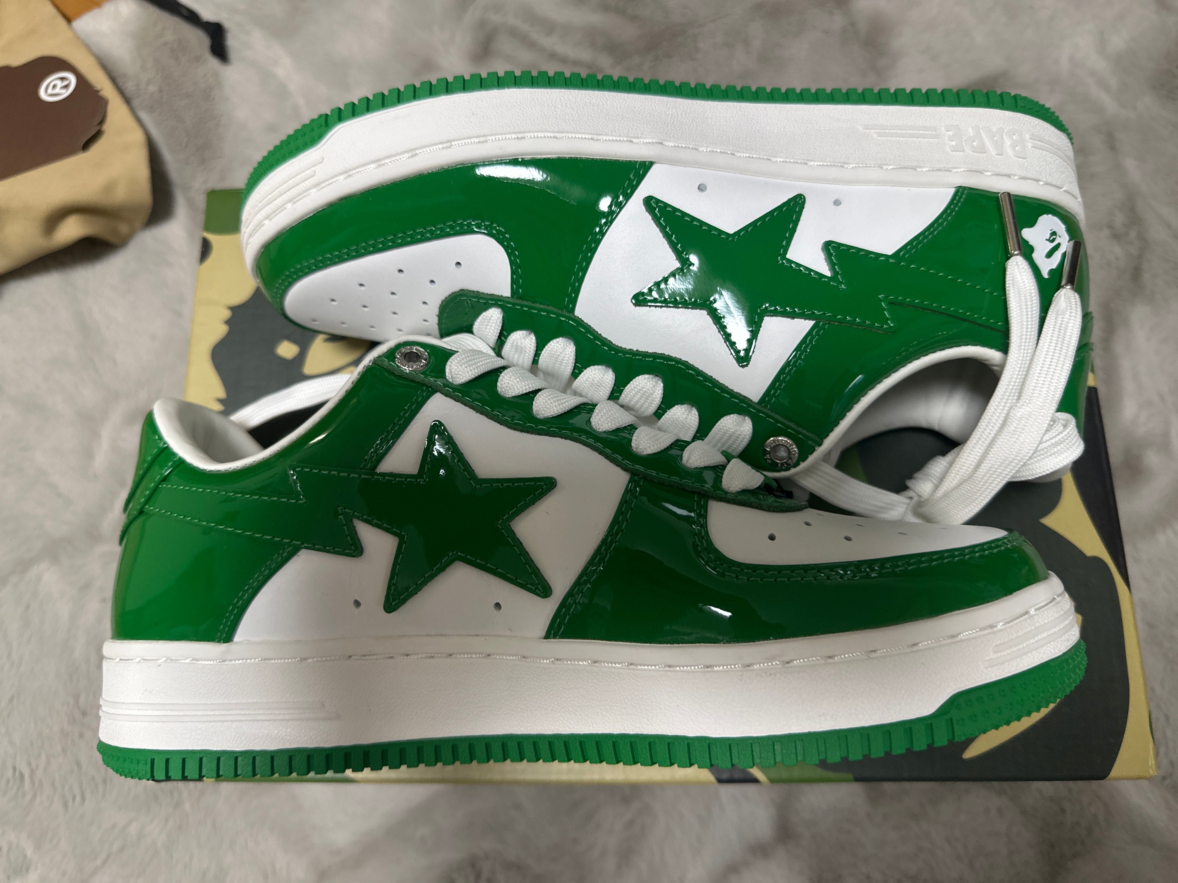 A BATHING APE®︎ BAPE STA Low "Green" (2022)