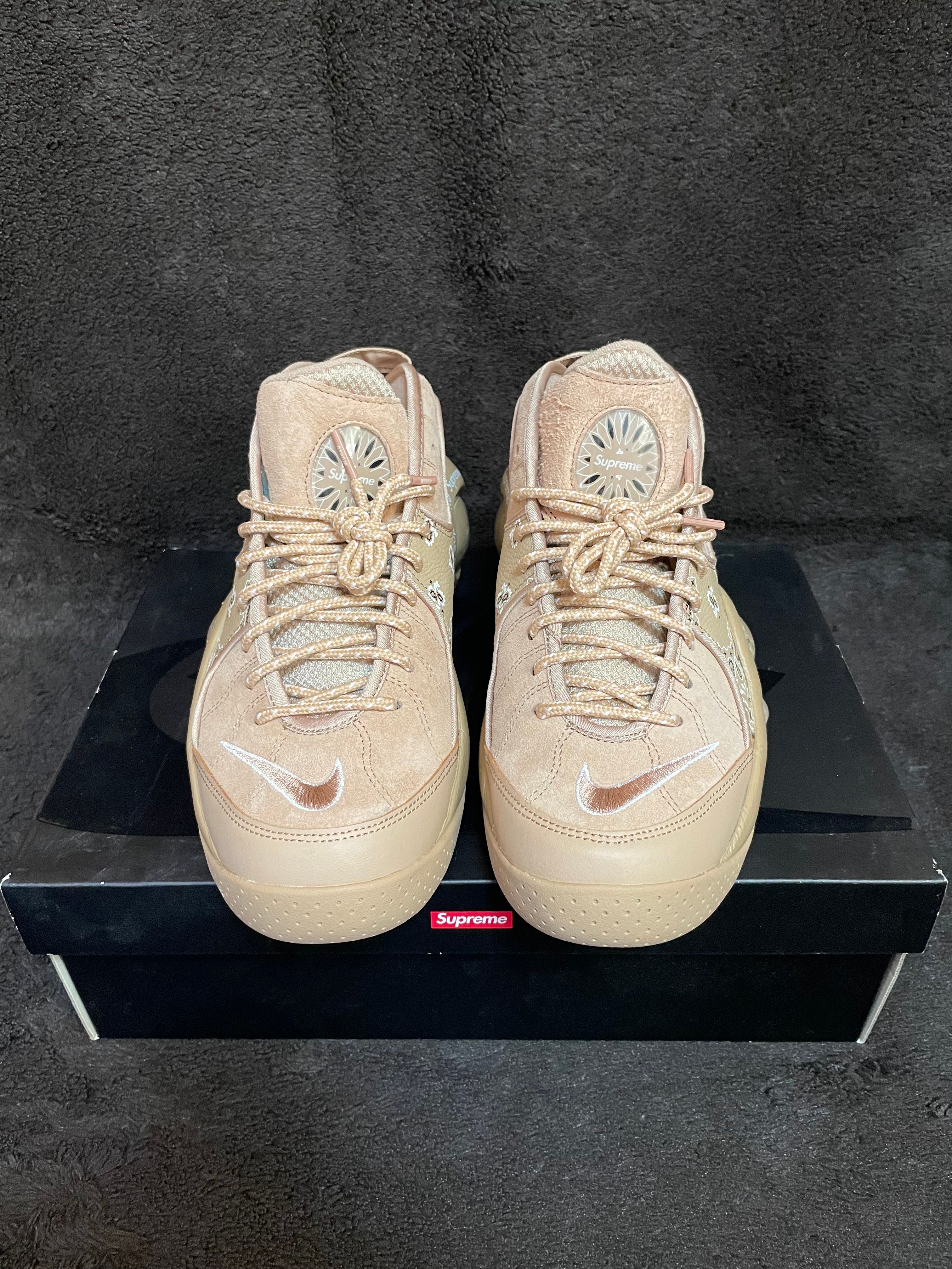 Supreme × Nike Air Zoom Flight 95 SP "Hemp/White"