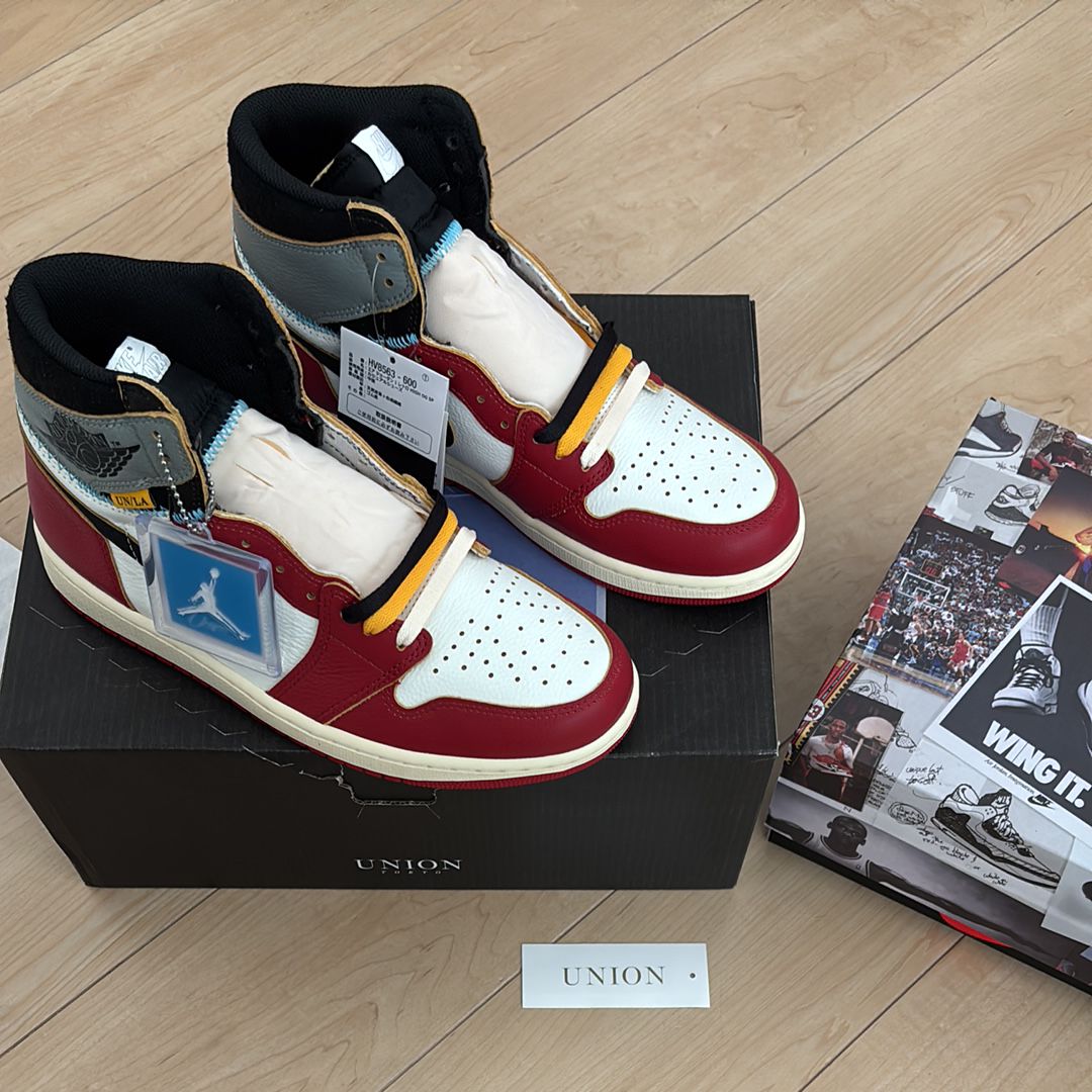 UNION × Nike Air Jordan 1 Retro High OG "Chicago/Shadow"