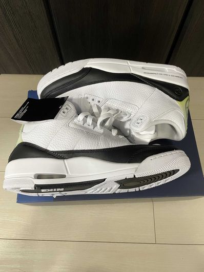 Fragment × Nike Air Jordan 3 "White/Black"