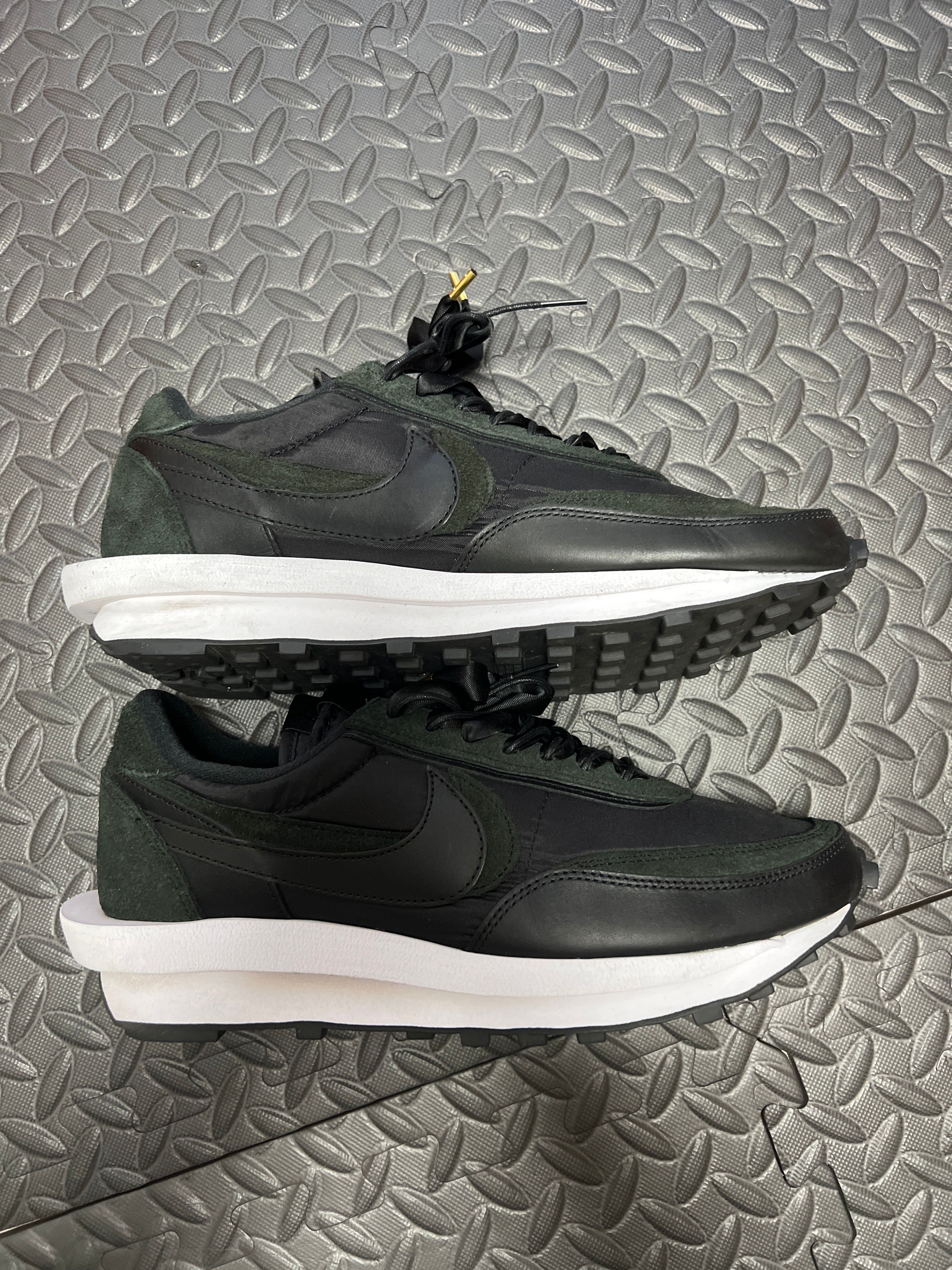 sacai × Nike LDV Waffle "Triple Black"