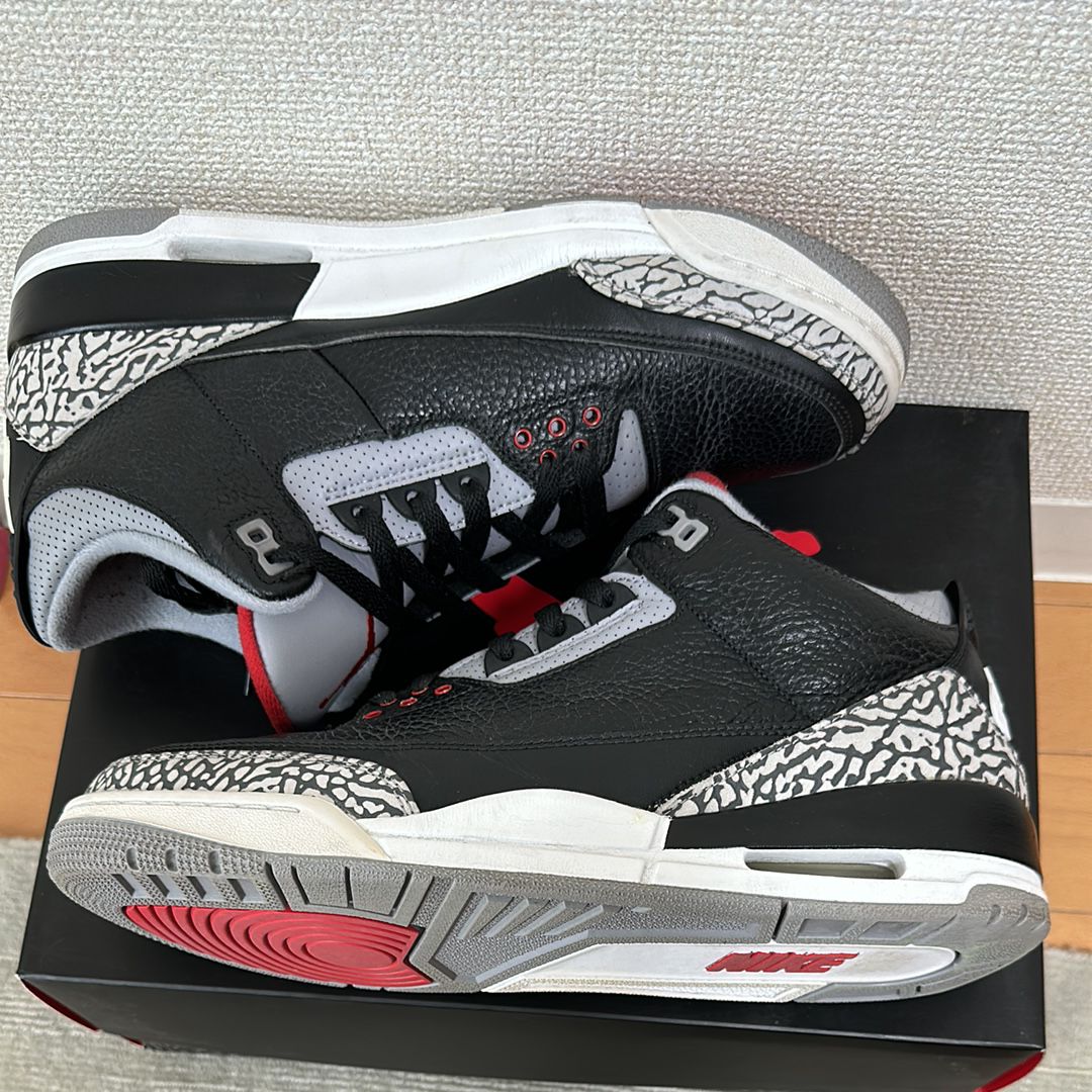 Nike Air Jordan 3 Retro OG "Black Cement" (2018)