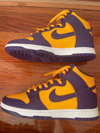 Nike Dunk High Retro "Lakers"