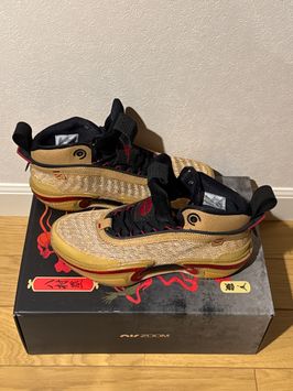 八村塁 × ナイキ エアジョーダン36 "トワイン/ジムレッド"