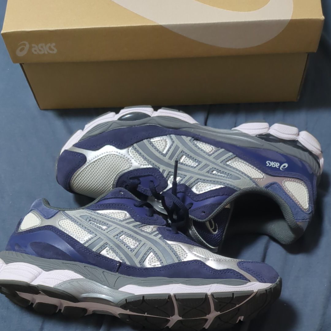 Asics Gel-NYC "Cream/Steel Grey"