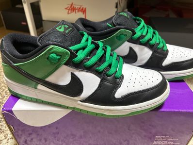 Nike SB Dunk Low Pro "Black and Classic Green"