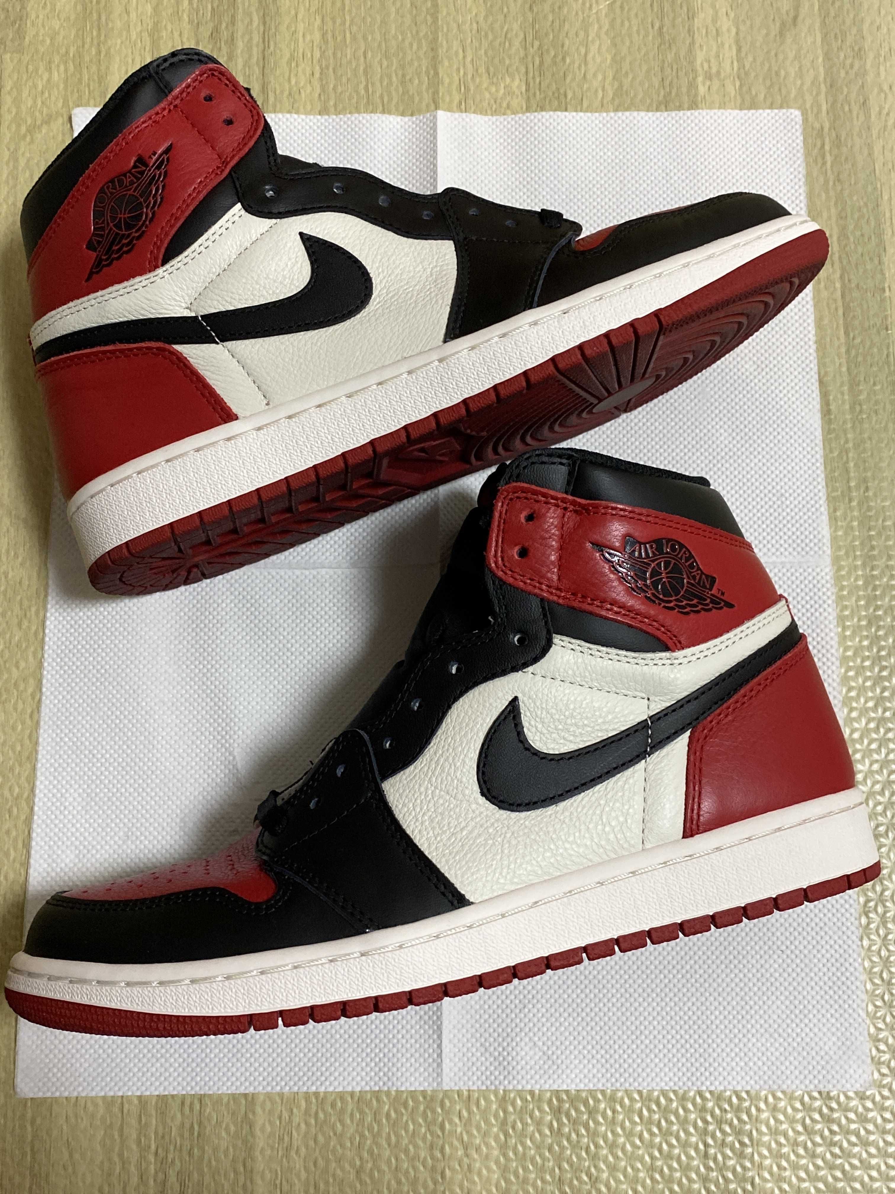 Nike Air Jordan 1 Retro High OG "Bred Toe"