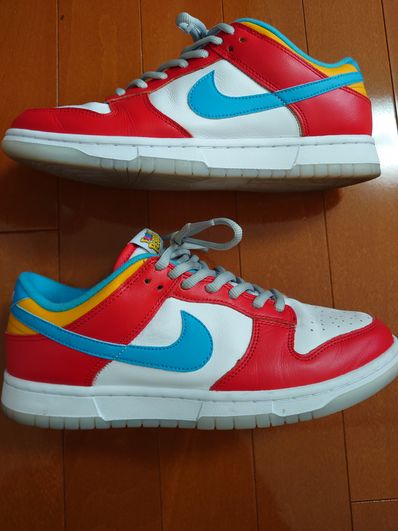 FRUiTY PEBBLESTM × Nike Dunk Low QS "Habanero Red/Dark Sulfur/Laser Blue"