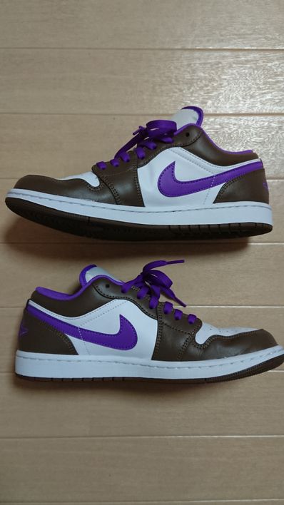 Nike Air Jordan 1 Low "Brown and Purple"