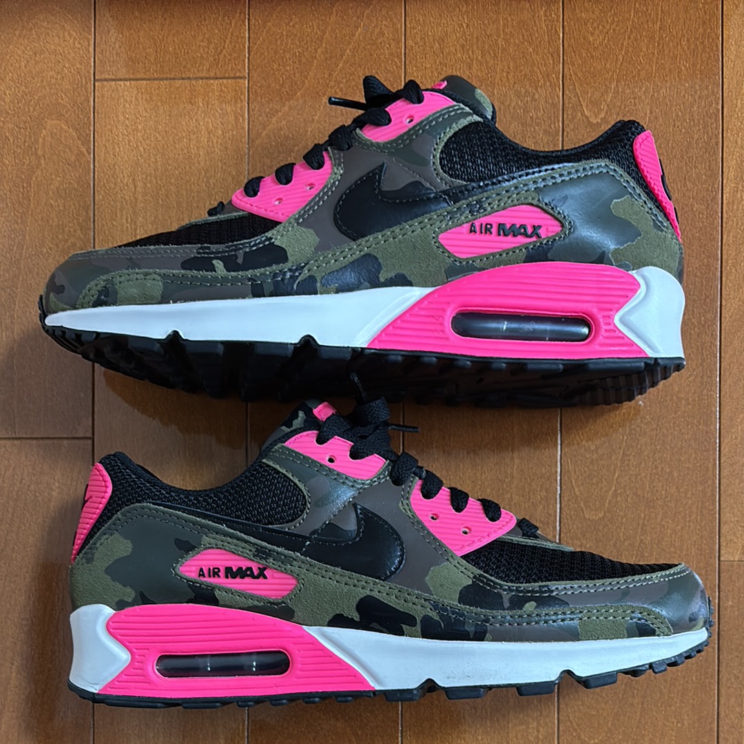 Nike Air Max 90 PRM "Camo/Sequoia/Hyper Pink"