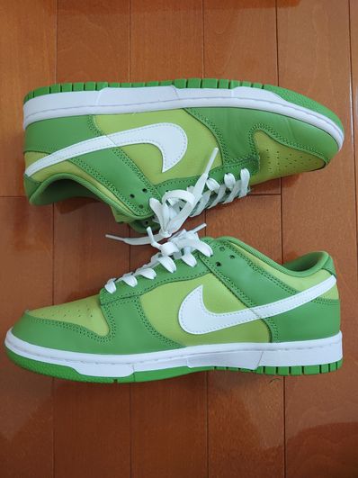Nike Dunk Low "Chlorophyll/White/Vivid Green"