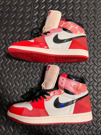Spider-Man × Nike Air Jordan 1 Retro High OG SP "Spider-Man: Across the Spider-Verse/University Red"