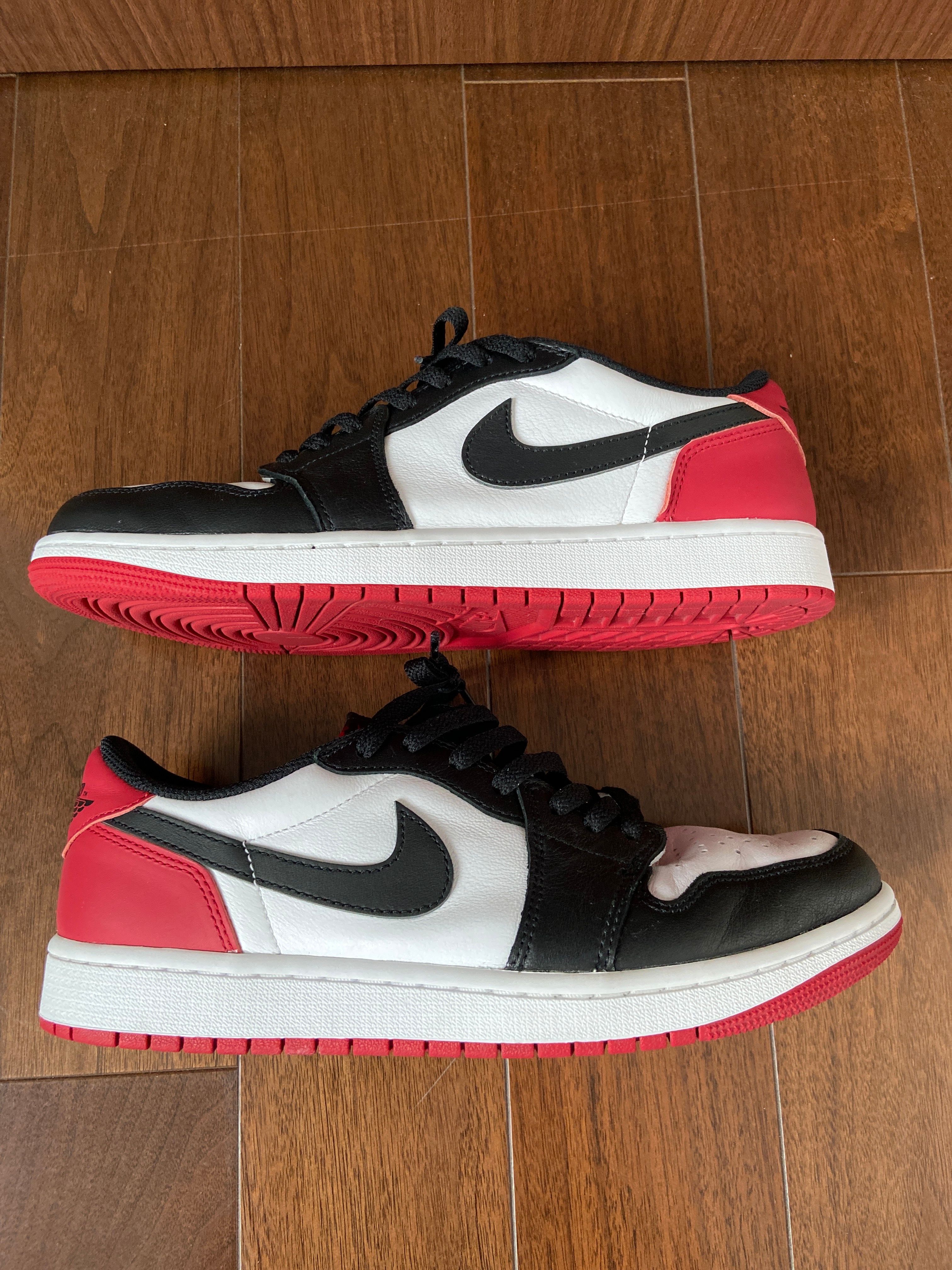 Nike Air Jordan 1 Retro Low OG "Black Toe"