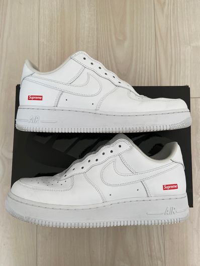 Supreme × Nike Air Force 1 Low "White"
