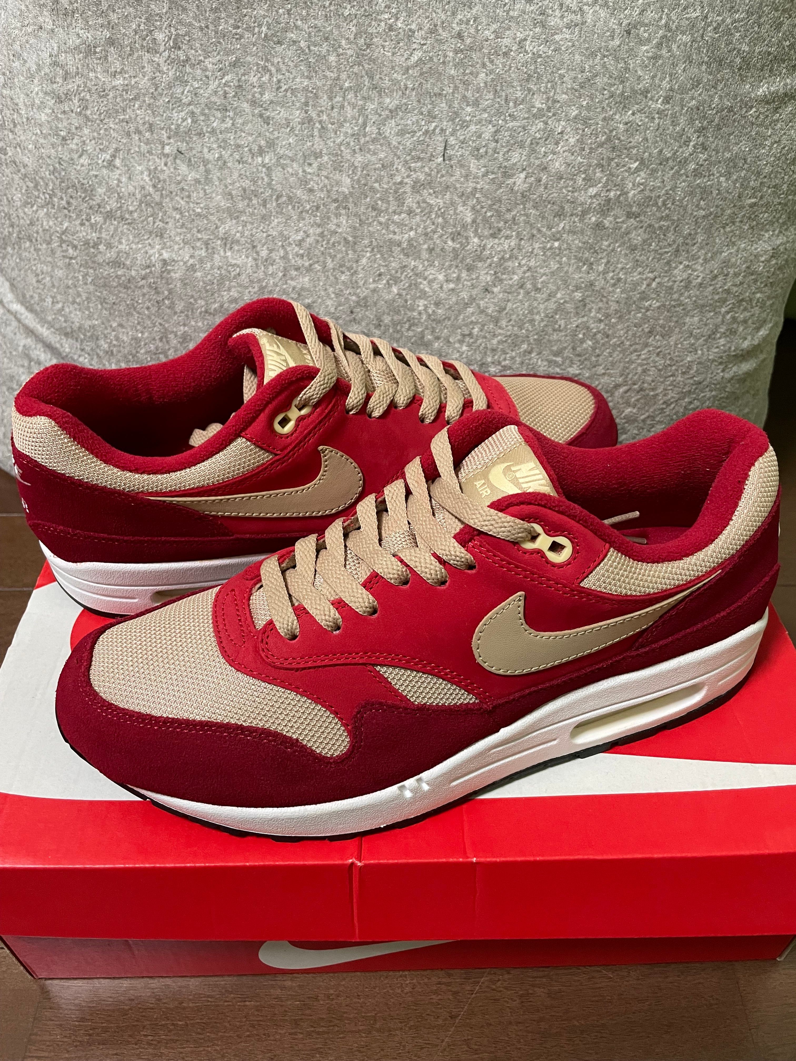 NIKE AIR MAX 1 PREMIUM RETRO "RED CURRY" (2018)