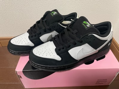 STAPLE × Nike SB Dunk Low "Pigeon Black/White"