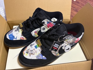 Supreme × Nike SB Dunk Low "Rammellzee"