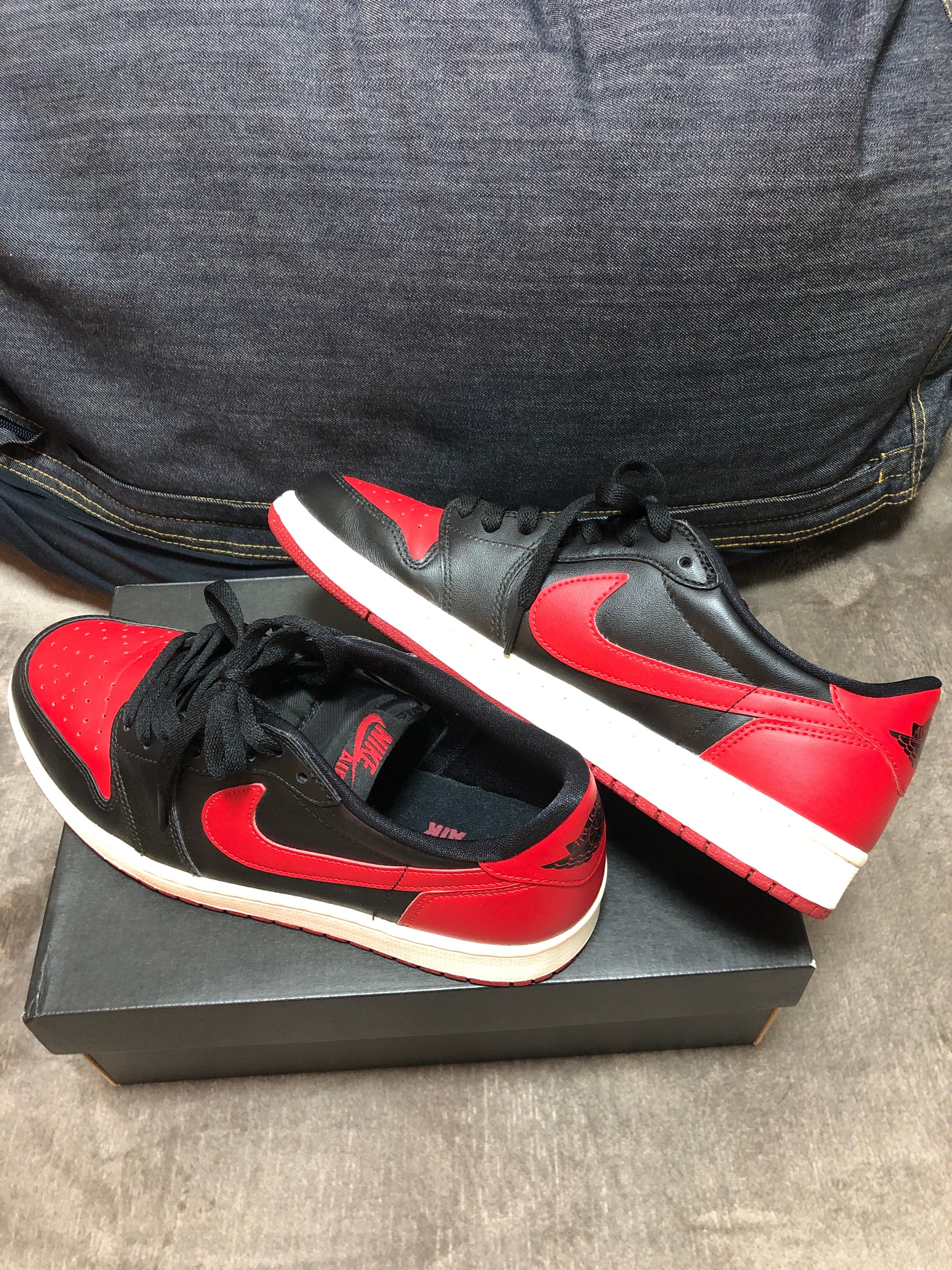 NIKE AIR JORDAN 1 RETRO LOW BRED (2015)