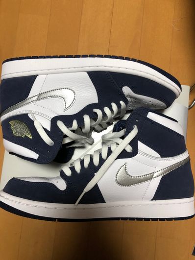 Nike Air Jordan 1 High OG CO.JP "White/Midnight Navy" (2020)(ブリーフケースなし)