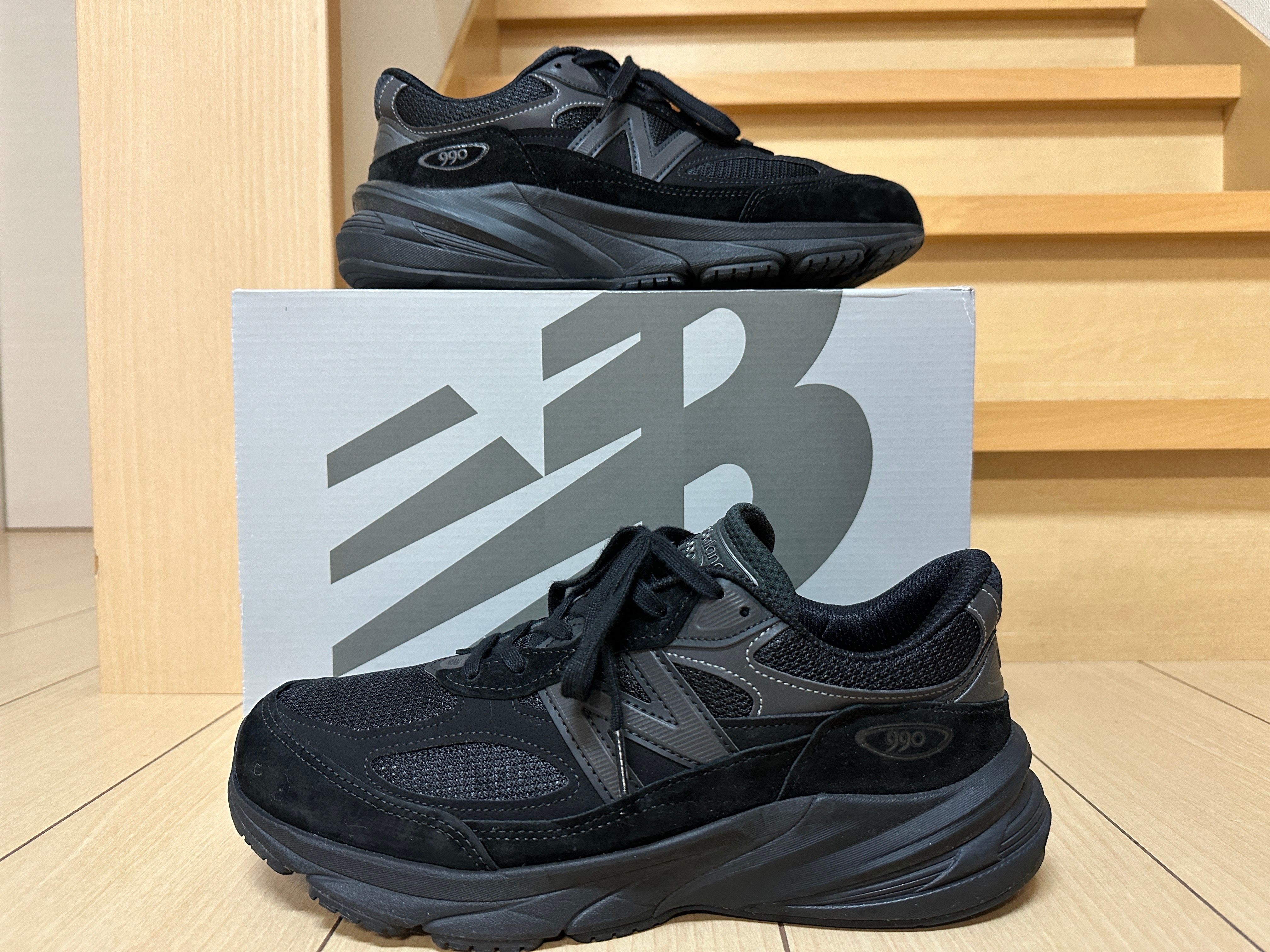 New Balance 990V6 "Triple Black"