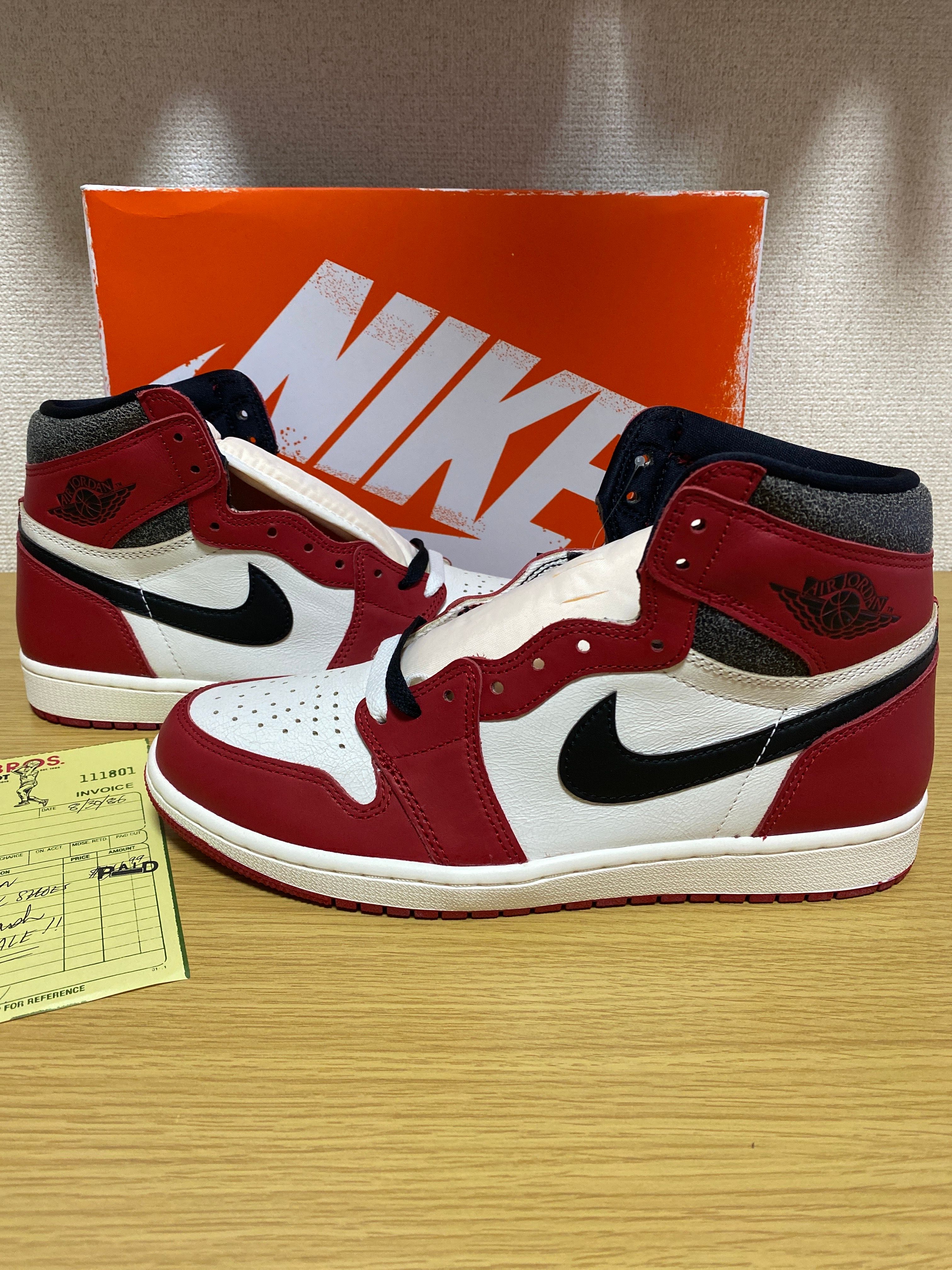 Nike Air Jordan 1 High OG "Lost & Found/Chicago"