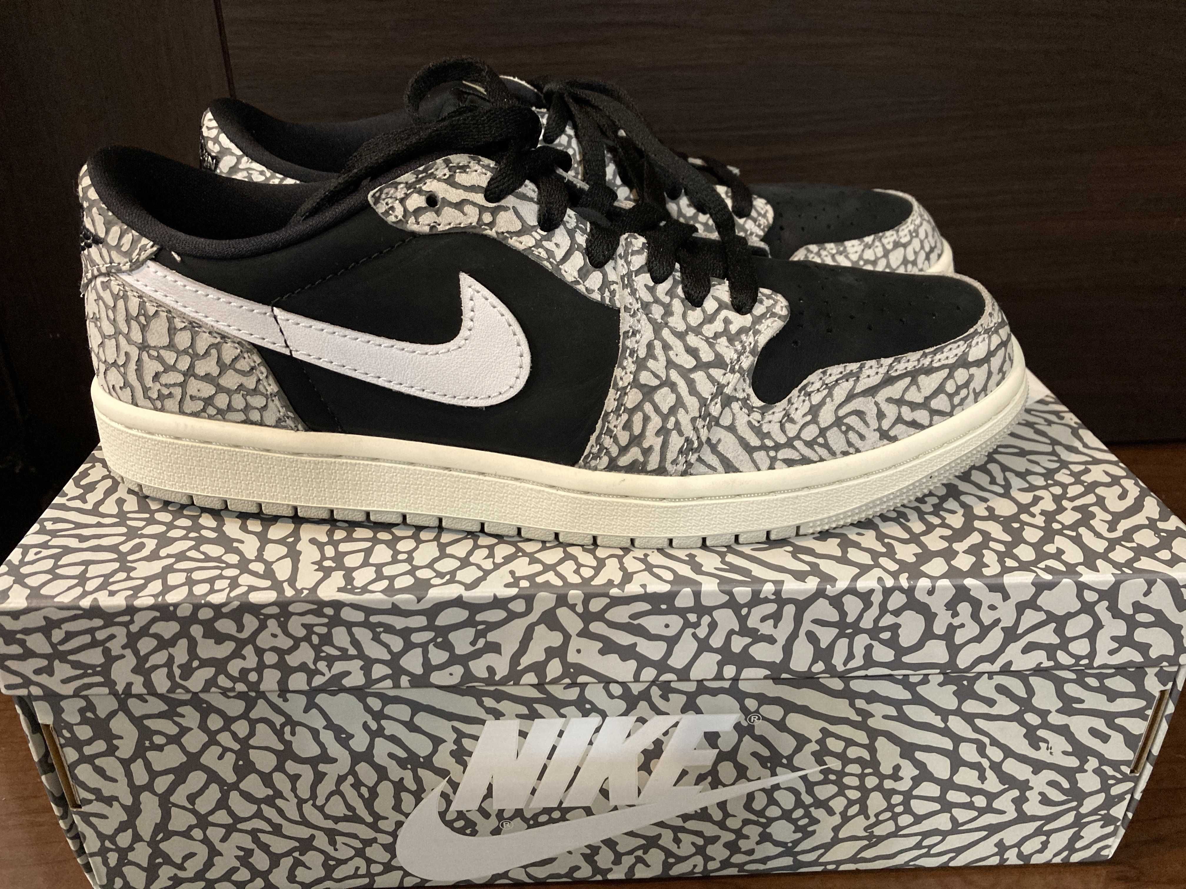 Nike Air Jordan 1 Retro Low OG "Black Cement"