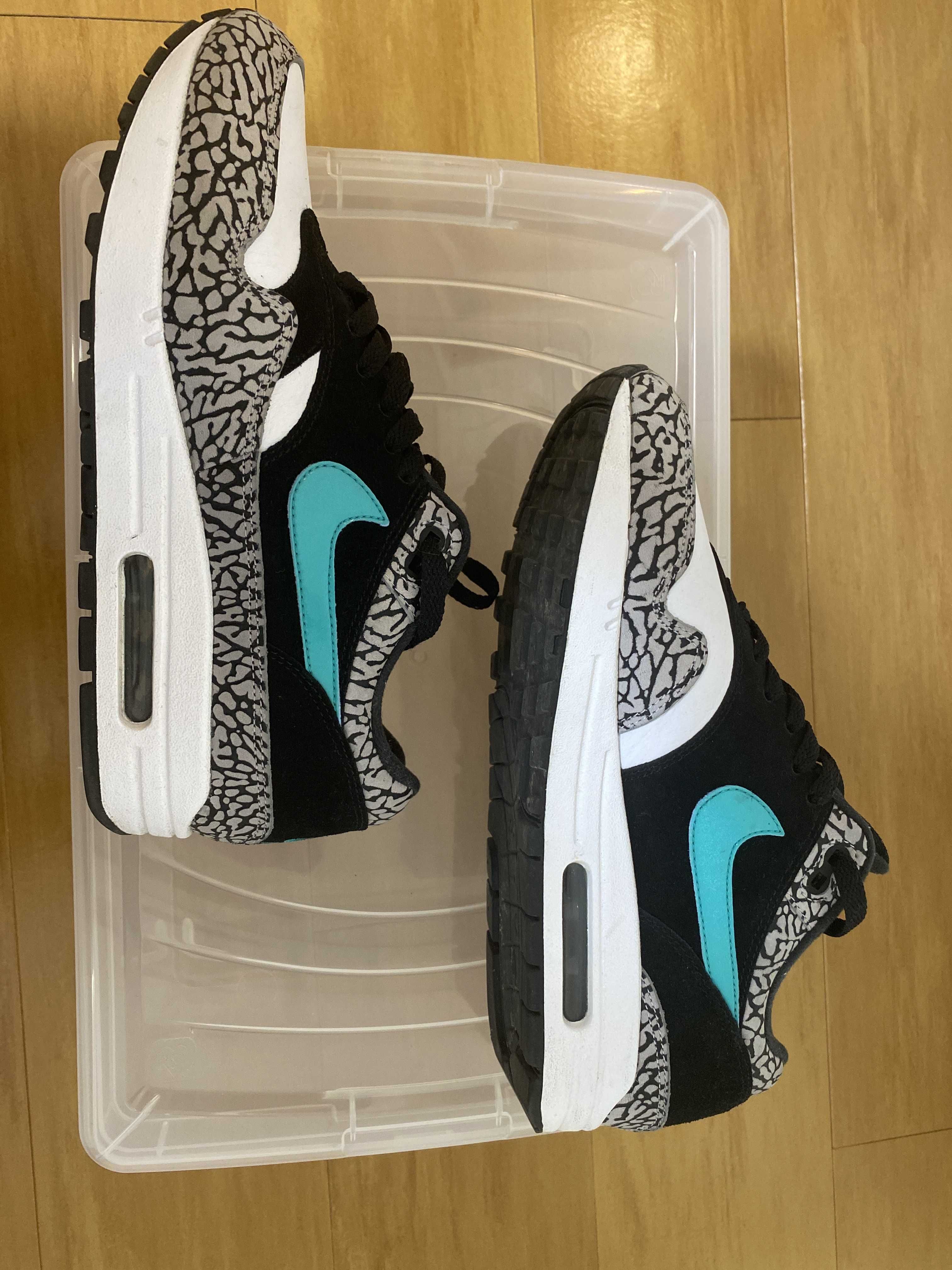 atmos × Nike Air Max 1 Premium Retro "Elephant/Safari" (2017)