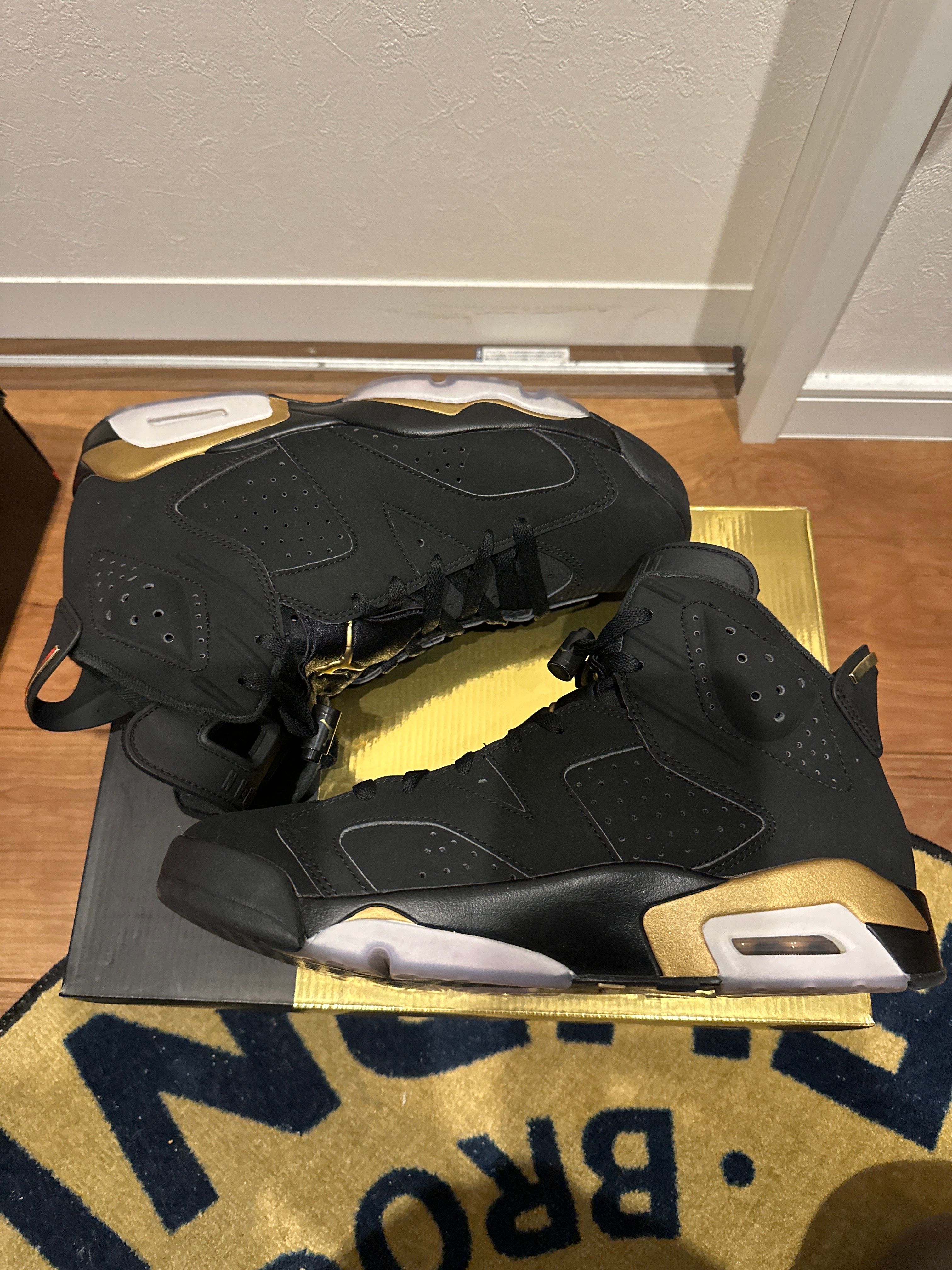 Nike Air Jordan 6 DMP "Black/Metallic Gold" (2020)
