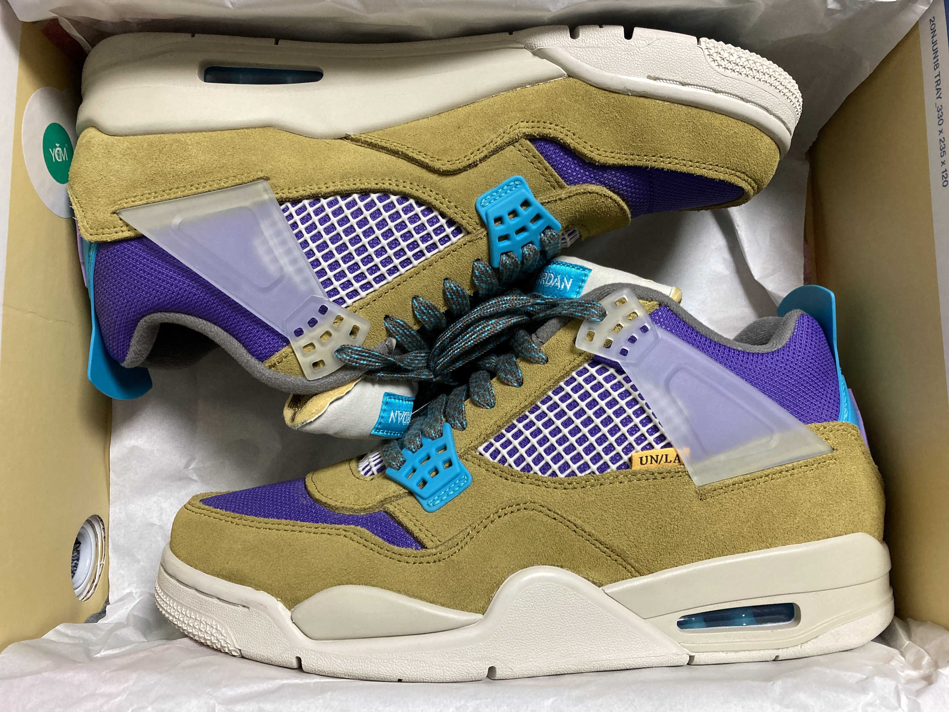 Union × Nike Air Jordan 4 SP "Desert Moss"