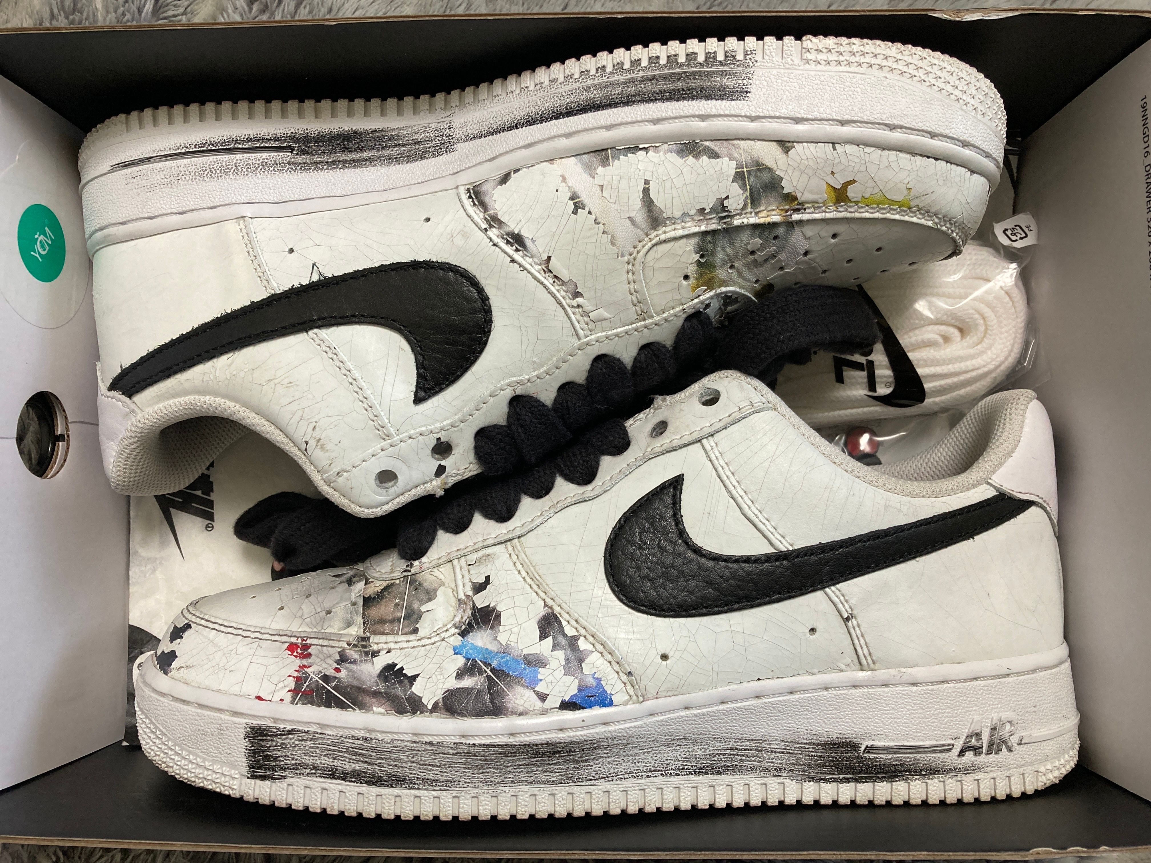 PEACEMINUSONE × Nike Air Force 1 Low "Para-noise/White/Black" / G-DRAGON