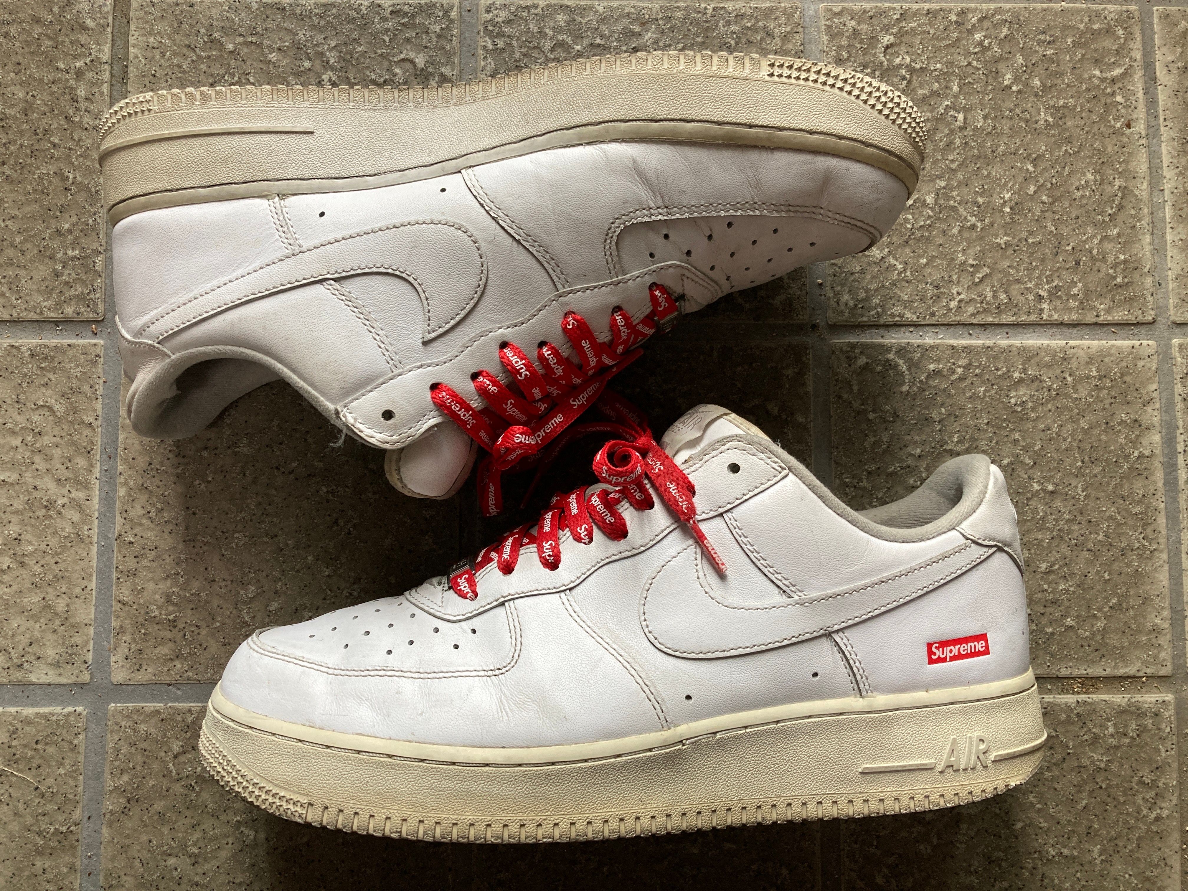 Supreme × Nike Air Force 1 Low "White"