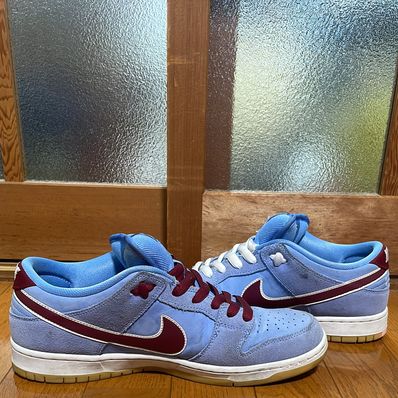 Nike SB Dunk Low Pro "Philadelphia Phillies/Valor Blue and Team Maroon"