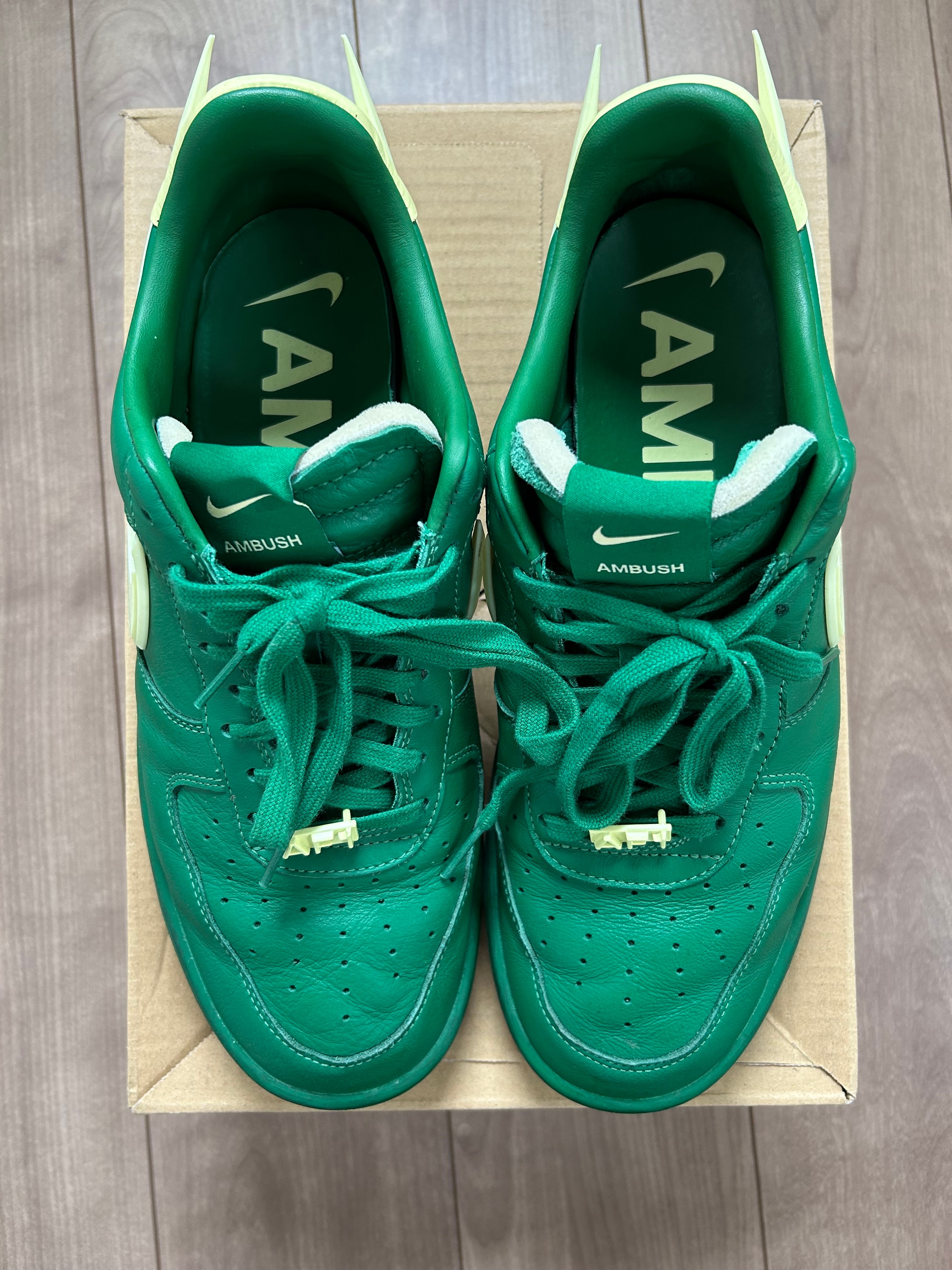 AMBUSH × Nike Air Force 1 Low "Pine Green and Citron"