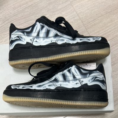 Nike Air Force 1 Low "Black Skeleton"