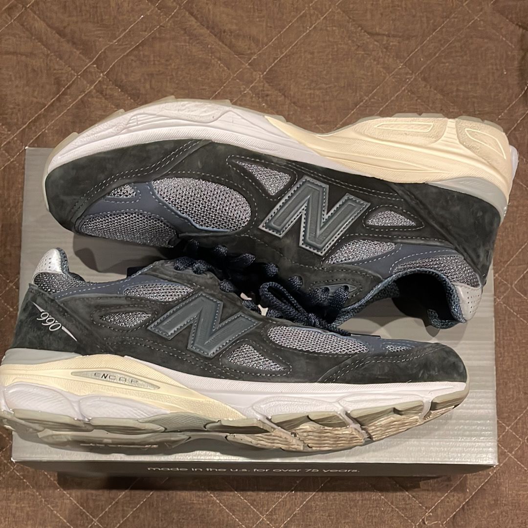 KITH Ronnie Fieg × New Balance 990V3 "Genesis/Navy"