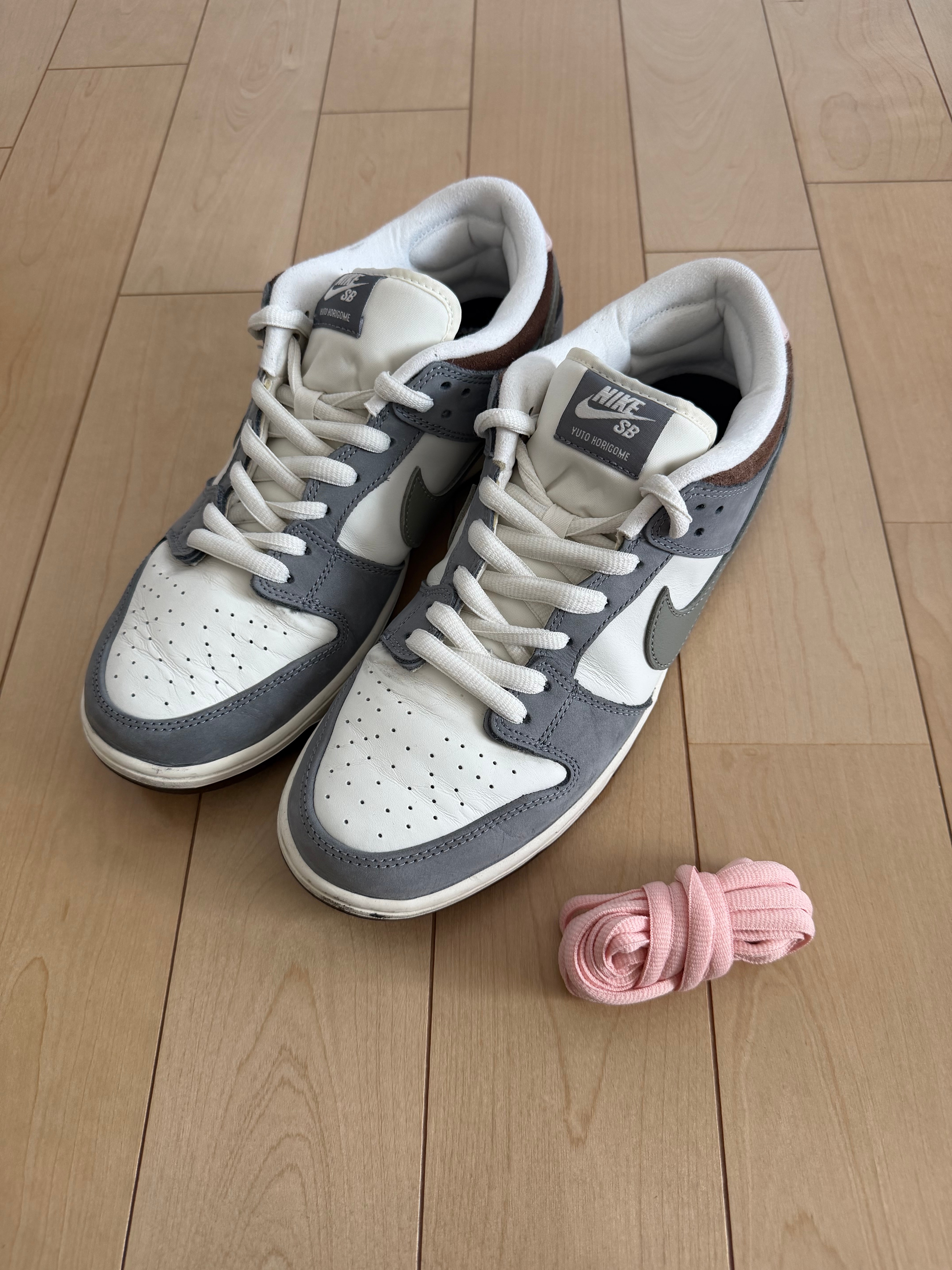 堀米 雄斗(Yuto Horigome) × Nike SB Dunk Low Pro QS "Wolf Grey"