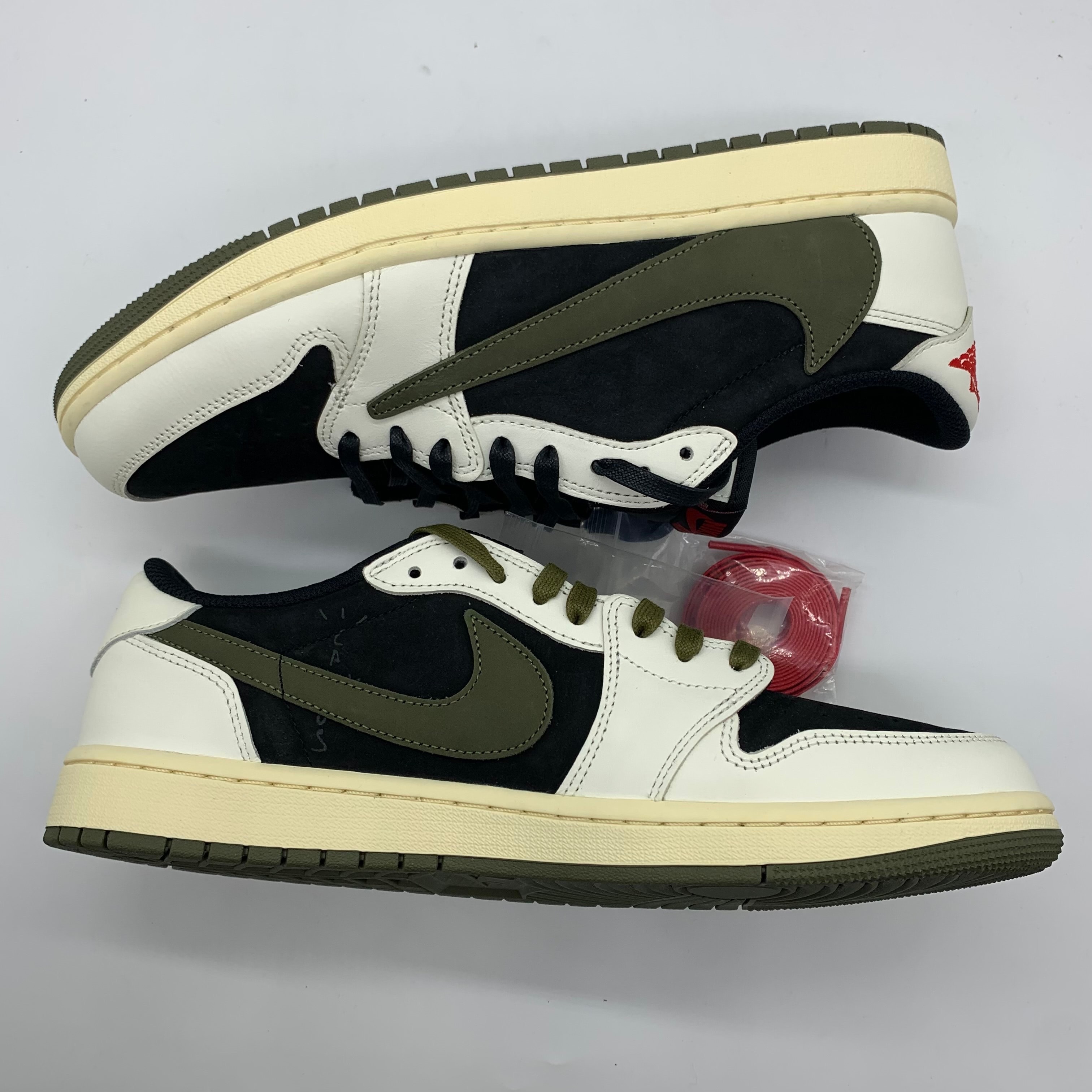 Travis Scott × Nike Women's Air Jordan 1 Low OG "Medium Olive"