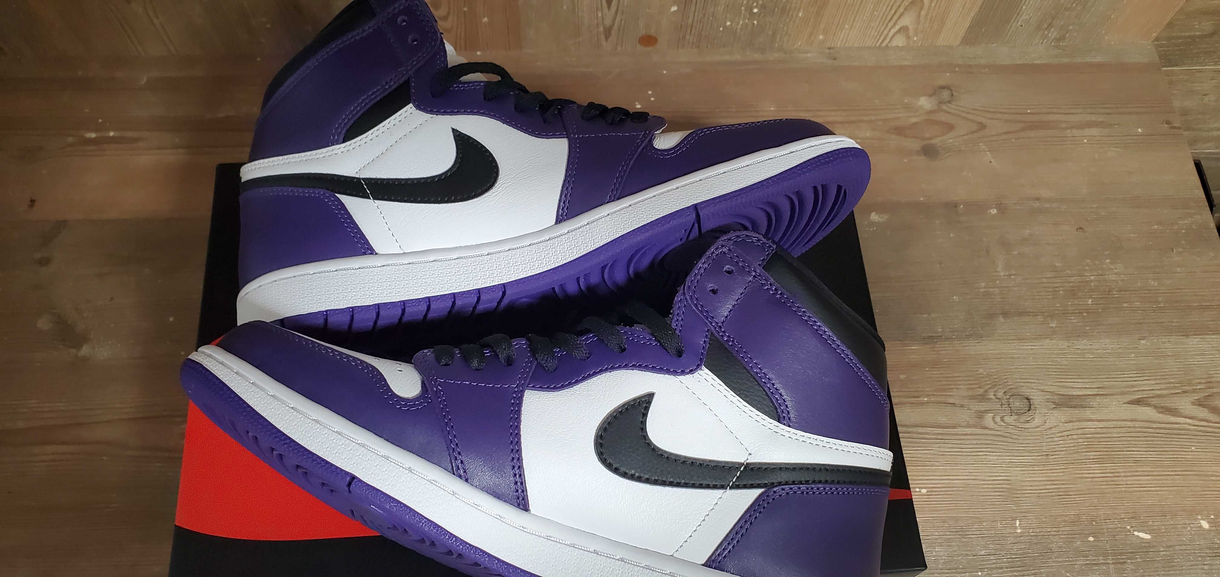 Nike Air Jordan 1 Retro High OG "Court Purple White/Black" (2020)   