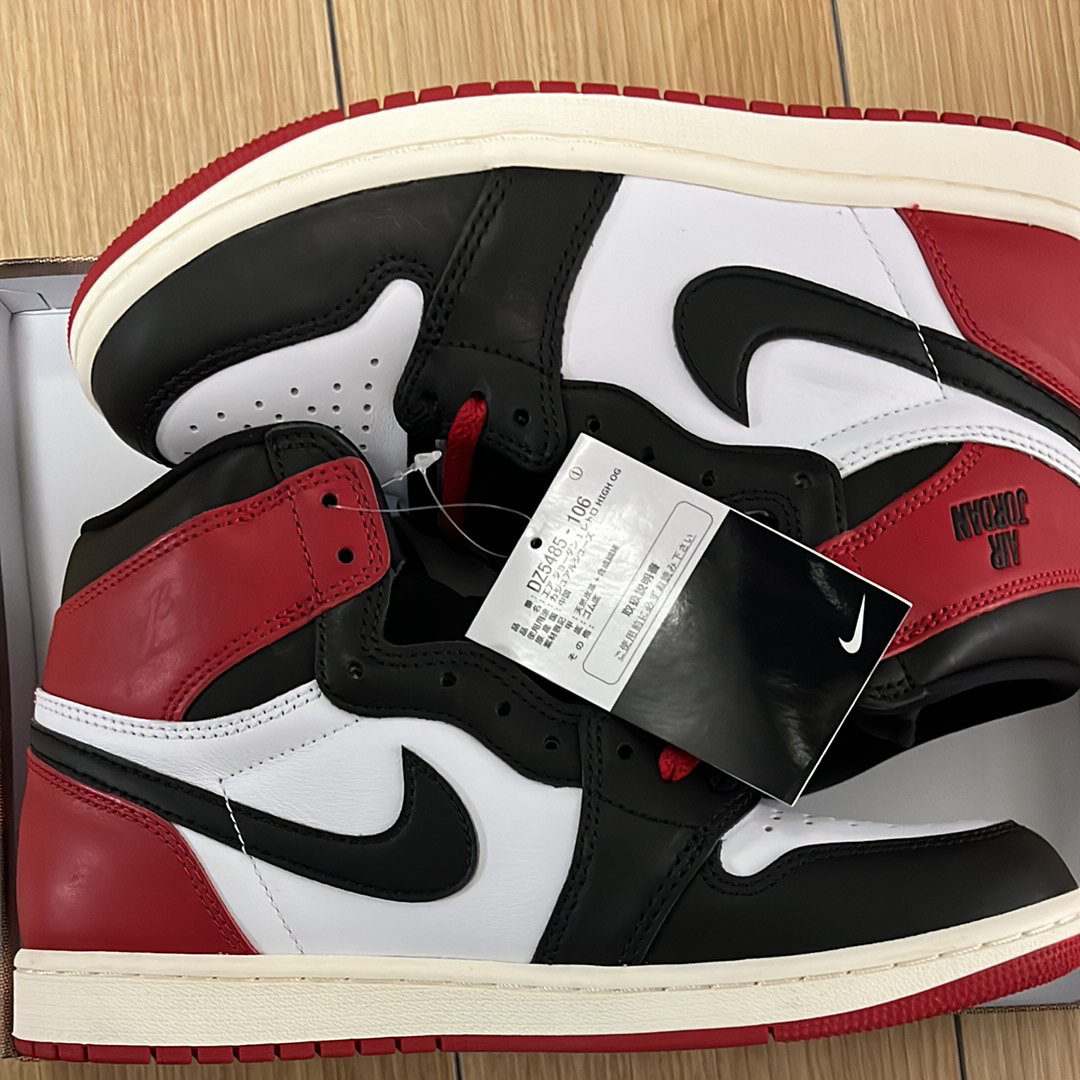 Nike Air Jordan 1 Retro High OG "Black Toe Reimagined"