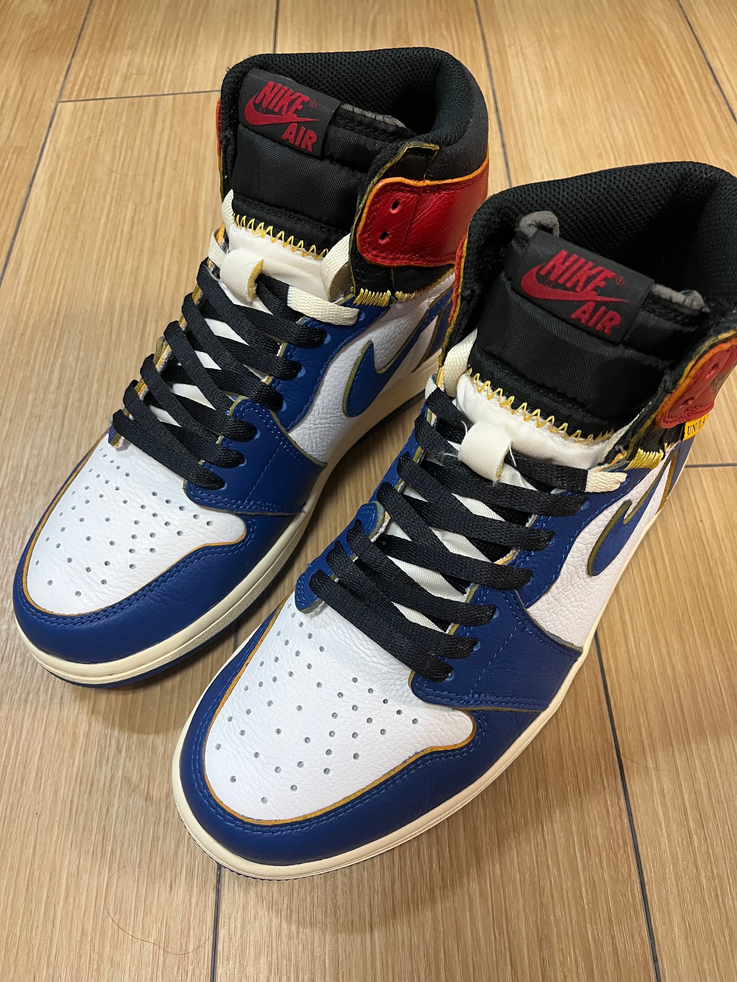 Union × Nike Air Jordan 1 Retro High OG NRG "Storm Blue/Varsity Red"