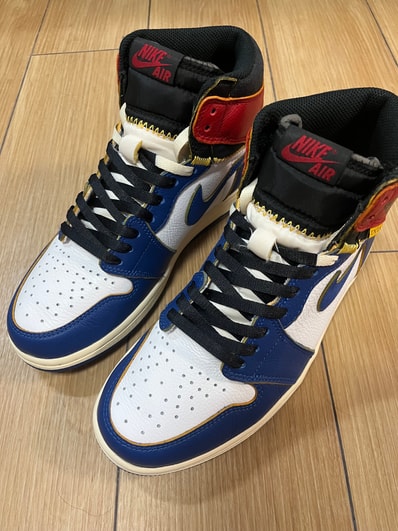 Union × Nike Air Jordan 1 Retro High OG NRG "Storm Blue/Varsity Red"