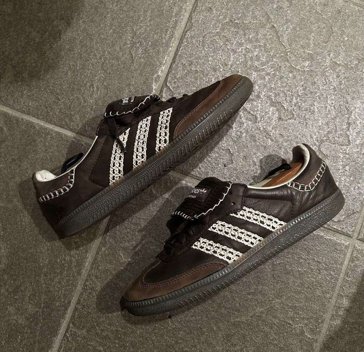 Wales Bonner × adidas Samba "Core Black"