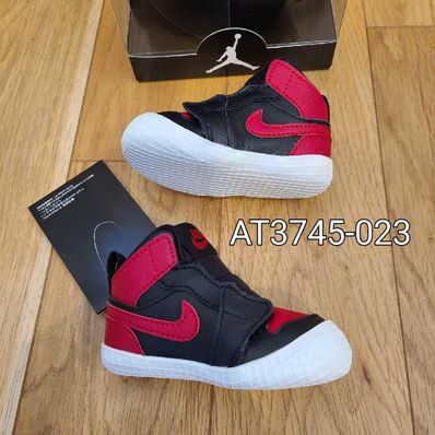 Nike TD Air Jordan 1 High OG "Patent Bred"